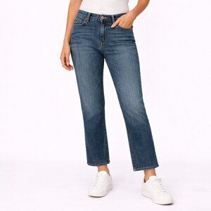 David Kahn Women’s Straight Leg Jeans Mid Rise Blue Denim ~29 (No Size Tag)